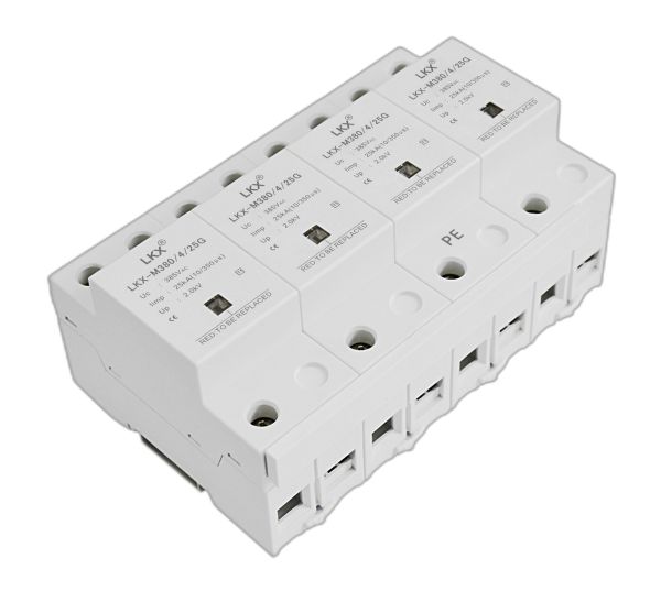 三相電源防雷器10/350，電源防雷器10/350，36mm 一級 T1